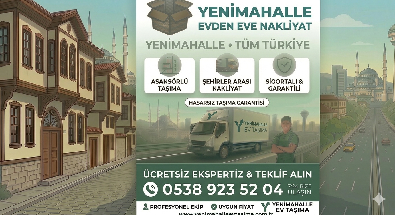 Yenimahalle Nakliyat Mamak Ev Taşıma Firması