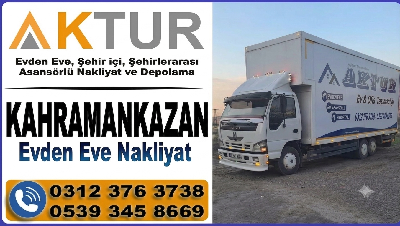 Kahramankazan Nakliyat Mamak Ev Taşıma Firması