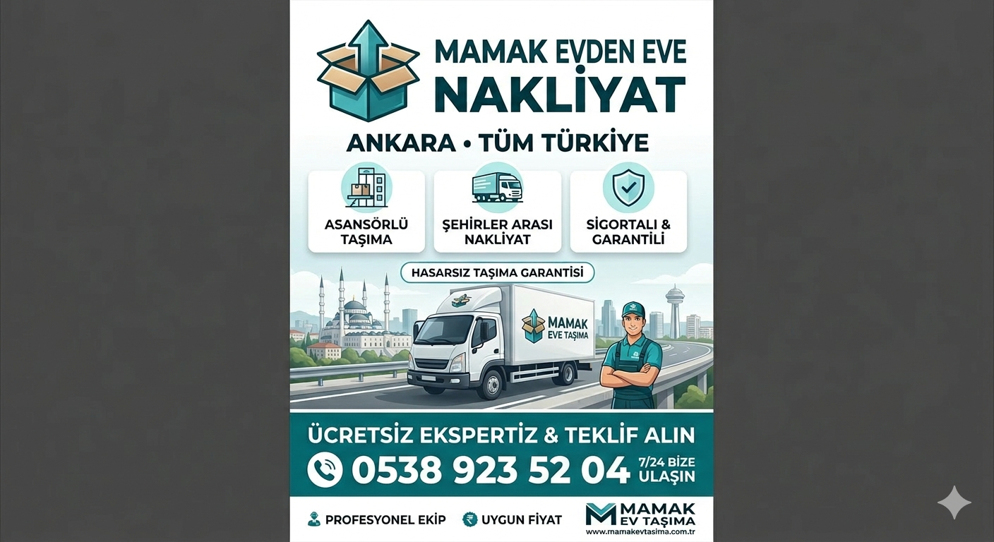 Mamak Nakliyat Mamak Ev Taşıma Firması