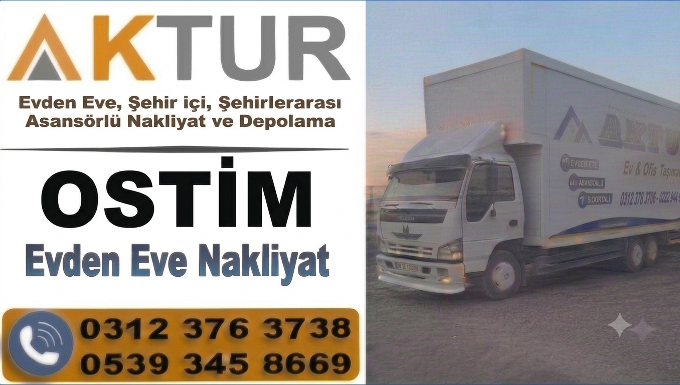 Ostim Nakliyat Mamak Ev Taşıma Firması