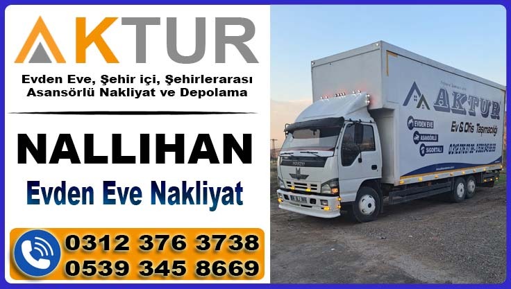 Nallıhan Nakliyat Mamak Ev Taşıma Firması